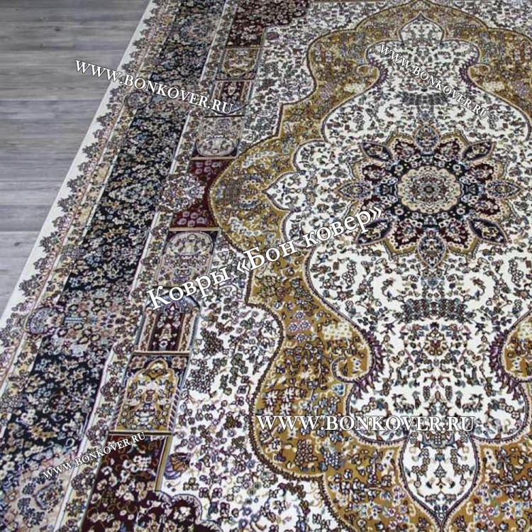 Восточный Ковер Для Гостиной Медальон Дизайн 28770