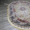 Турецкий овальный ковер в гостиную арт 28768