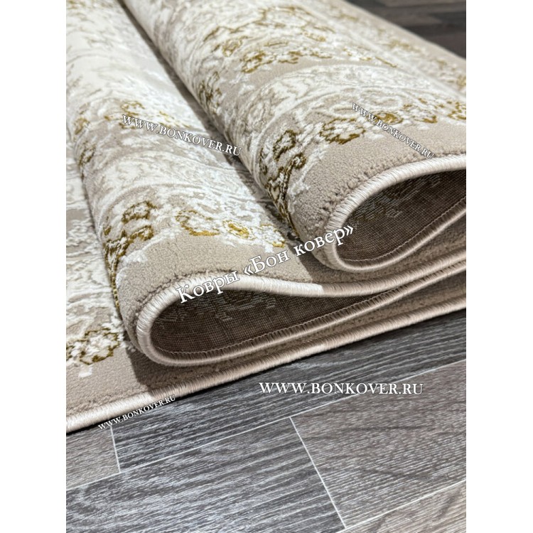 Турецкий Ковер Для Гостиной Арт 129 Бежево-Коричневый