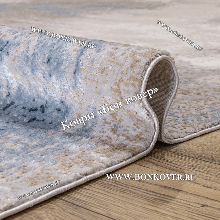 Современный Ковер Дизайн 080 Синий