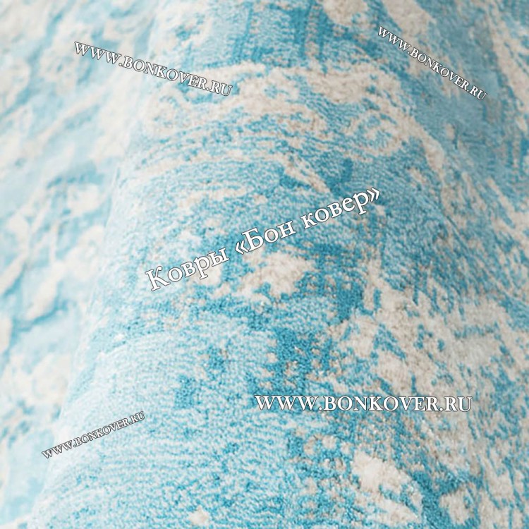 Ковер для гостиной Арт 29003 Голубой