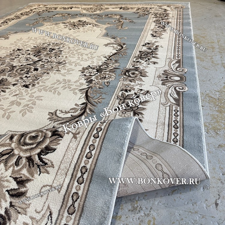 Ковер Для Гостиной Дизайн 02 Серый Прямоугольный