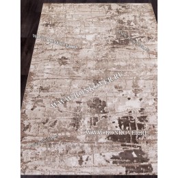 Турецкий Ковер Для Гостиной Дизайн 03 Бежево-коричневый Прямоугольный