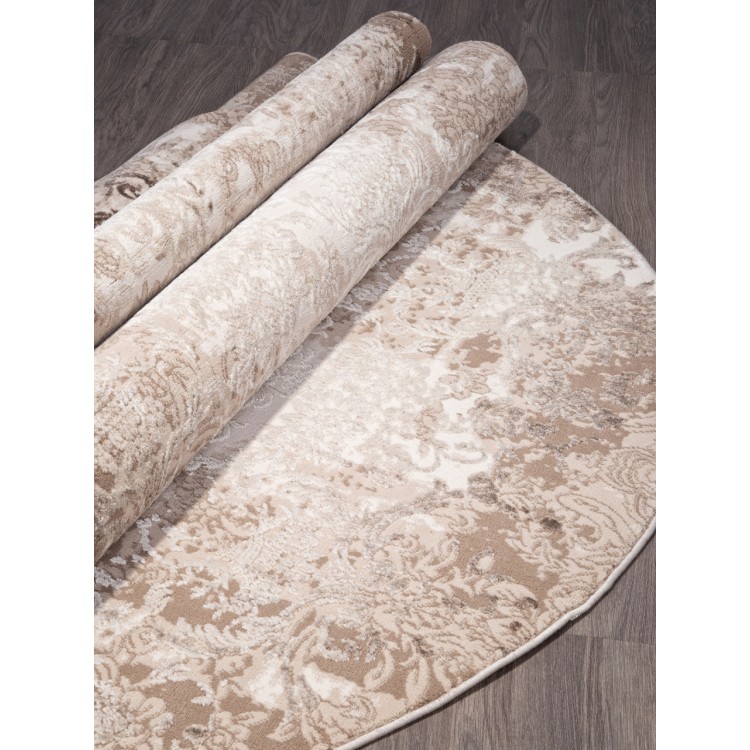 Ковер Armina 03708A BROWN / BROWN Овал