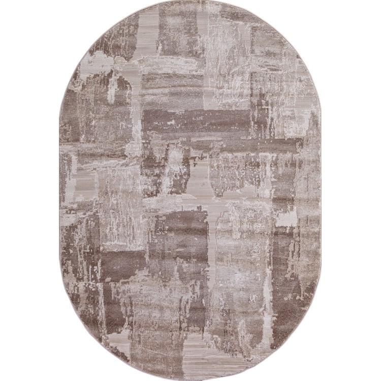 Ковер Armina 03710A BROWN / BROWN Овал