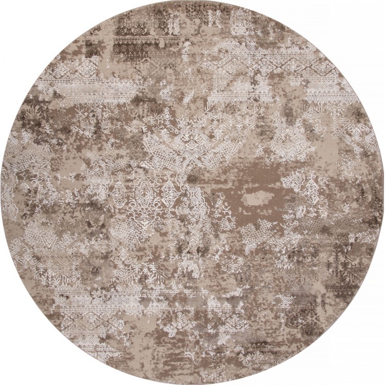 Ковер Armina 03851B BROWN / BROWN Круг